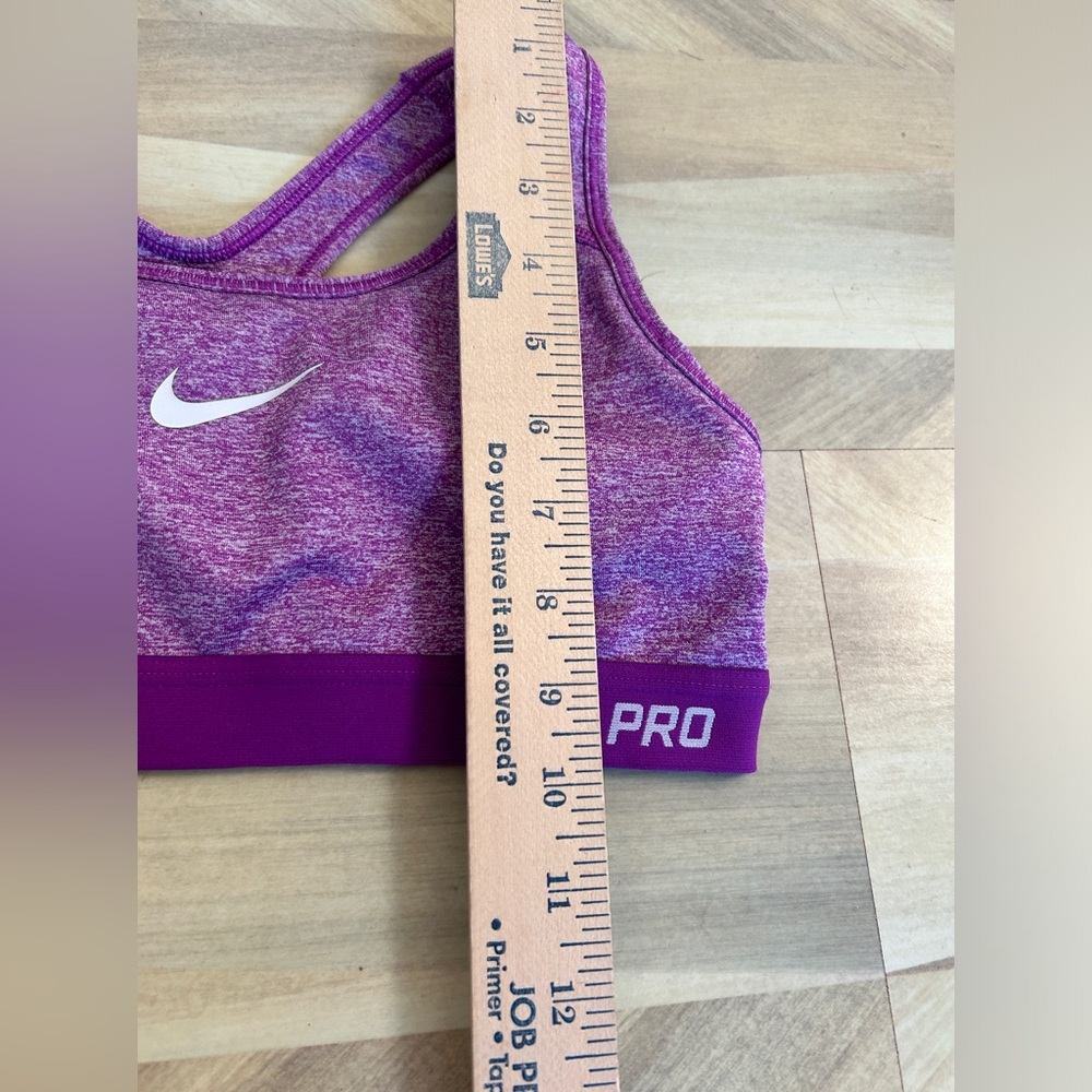 NIKE PRO Dri Fit Sports Bra Women’s Small - Picture 2 of 4